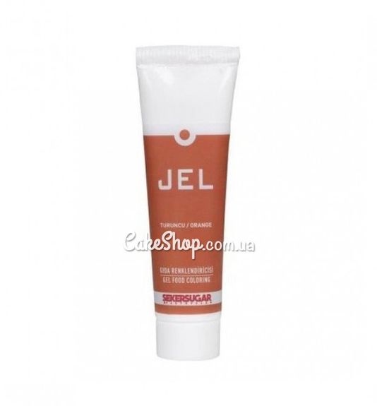⋗ Краситель гелевой Sekersugar Оранжевый, 100 г купить в Украине ➛ CakeShop.com.ua, фото