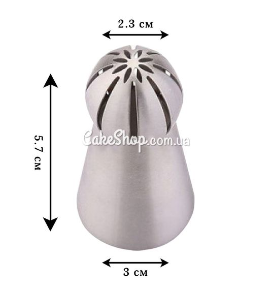 ⋗ Насадка кондитерська Сфера 4 купити в Україні ➛ CakeShop.com.ua, фото