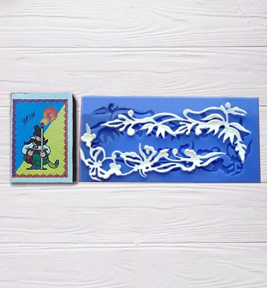 ⋗ Силіконовий килимок для айсингу Ажурний орнамент 9 купити в Україні ➛ CakeShop.com.ua, фото