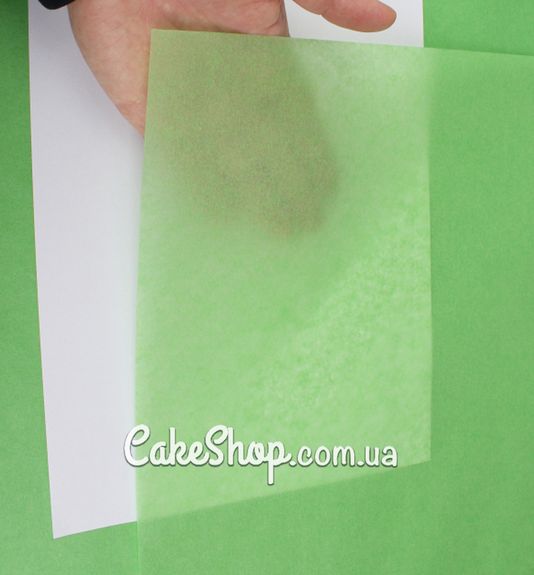 ⋗ Бумага тишью LP светло-зеленая 17г/м, 10 листов купить в Украине ➛ CakeShop.com.ua, фото