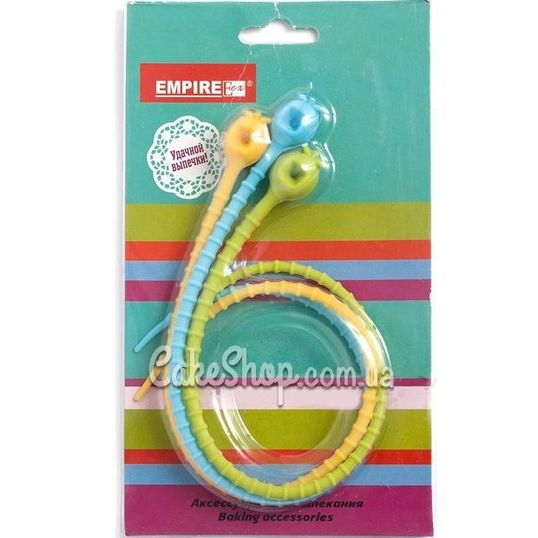 ⋗ Силиконовая нить (шнур) для запекания, набор 3 шт. купить в Украине ➛ CakeShop.com.ua, фото