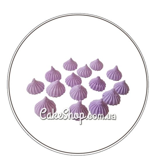 ⋗ Безе мини 15 сиреневое ТМ KD купить в Украине ➛ CakeShop.com.ua, фото