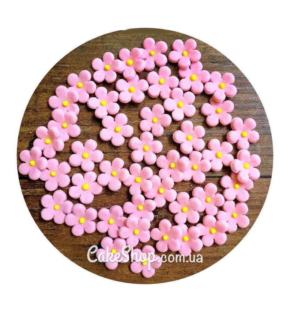 Сахарные фигурки Яблоневый цвет розовый ТМ Сладо - фото