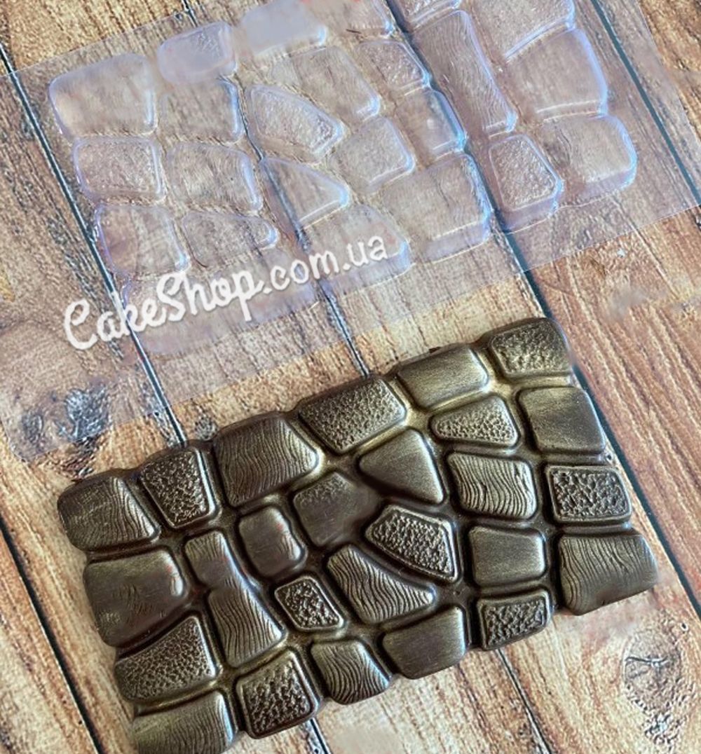 ⋗ Пластикова форма для шоколаду плитка MAX FAN купити в Україні ➛ CakeShop.com.ua, фото