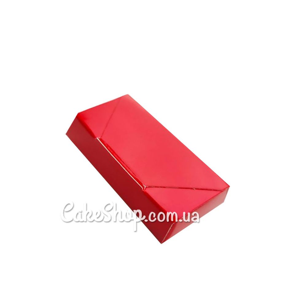 Коробка для цукерок Червона, 7,5х3,5х1,8 см - фото