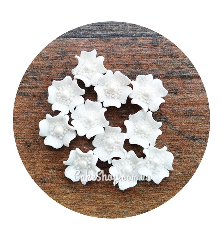 Цукрові фігурки Сакура біла ТМ Іриска - фото
