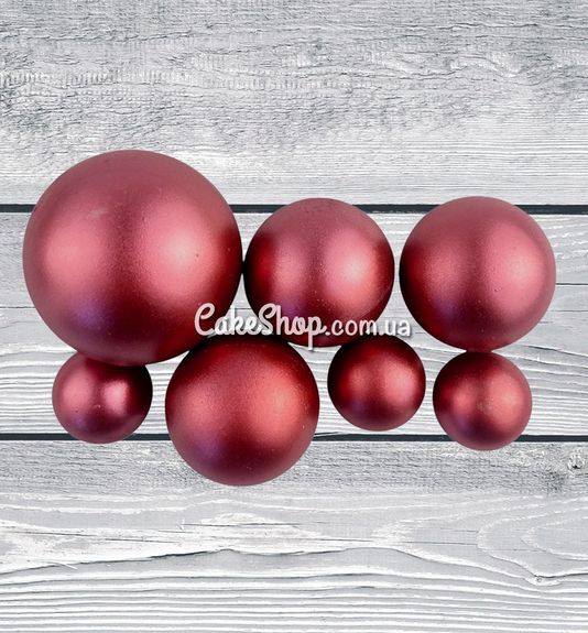 ⋗ Сфера шоколадная SD перламутровая Гранат купить в Украине ➛ CakeShop.com.ua, фото