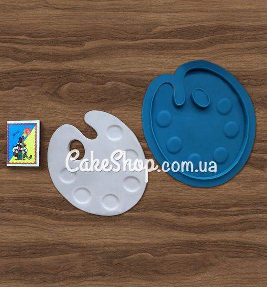 ⋗ Силіконовий молд Палітра художника купити в Україні ➛ CakeShop.com.ua, фото