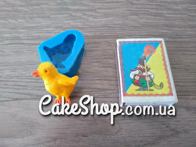 ⋗ Силіконовий молд Великодній курча купити в Україні ➛ CakeShop.com.ua, фото