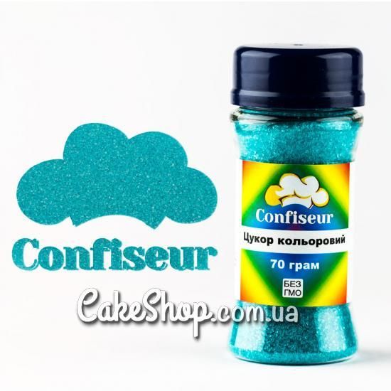 ⋗ Сахар цветной сине-зеленый купить в Украине ➛ CakeShop.com.ua, фото