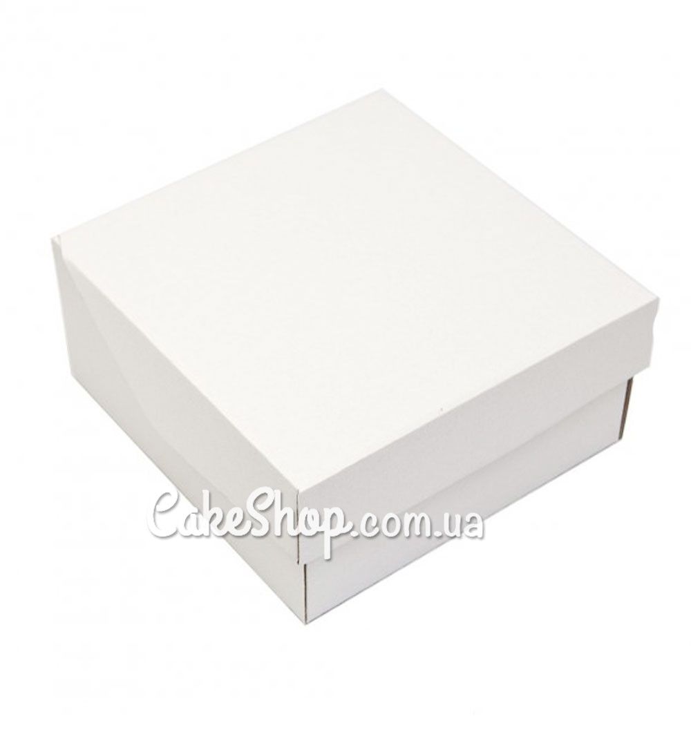 ⋗ Коробка для торта и чизкейка СAKE BOX 26,7х26,7х11,5 см купить в Украине ➛ CakeShop.com.ua, фото