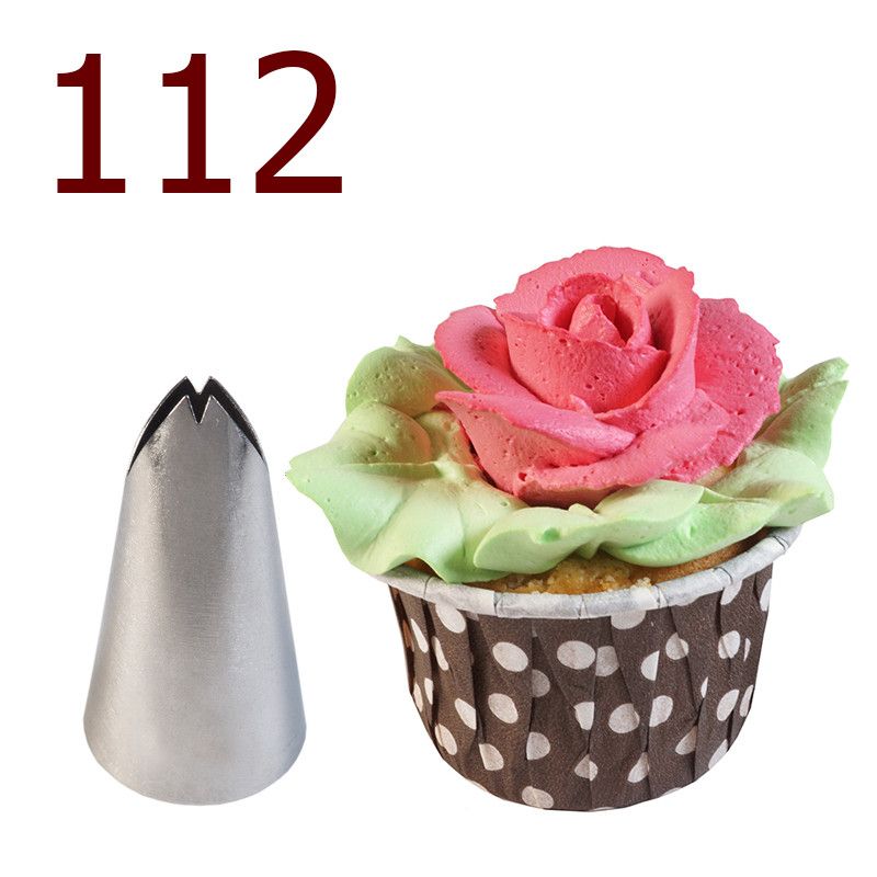 ⋗ Насадка кондитерская Листик #112 средняя купить в Украине ➛ CakeShop.com.ua, фото