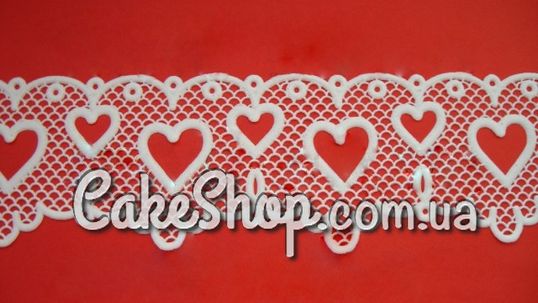⋗ Силіконовий килимок для айсінгу Серця 2 купити в Україні ➛ CakeShop.com.ua, фото
