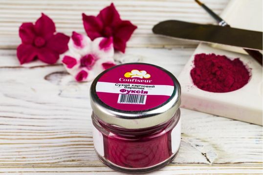 ⋗ Барвник сухий Confiseur Фуксія купити в Україні ➛ CakeShop.com.ua, фото
