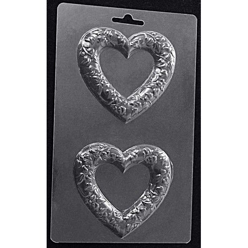 ⋗ Пластиковая форма для шоколада 3D Сердце купить в Украине ➛ CakeShop.com.ua, фото