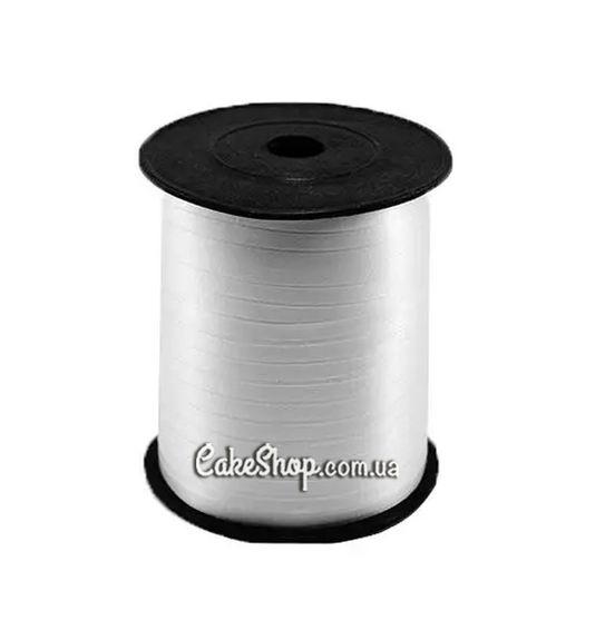 ⋗ Стрічка пакувальна металізована колір білий купити в Україні ➛ CakeShop.com.ua, фото