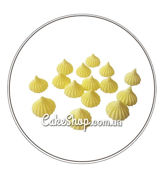 ⋗ Безе мини 15 желтое ТМ KD купить в Украине ➛ CakeShop.com.ua, фото
