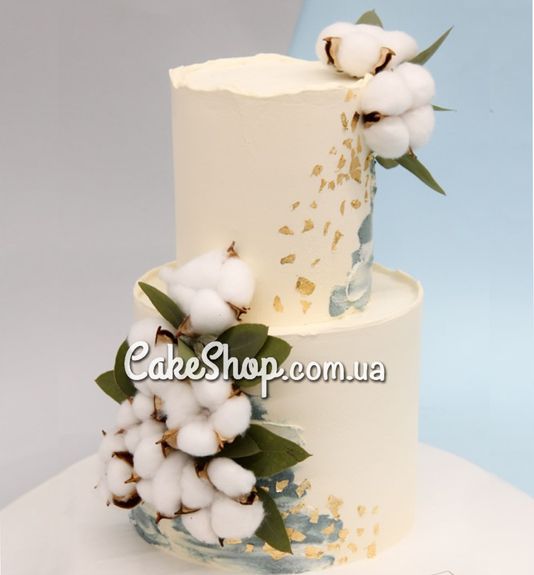 ⋗ Хлопок сухоцвет (без ножки), 3 шт купить в Украине ➛ CakeShop.com.ua, фото