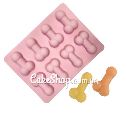 ⋗ Силиконовая форма Пенисы купить в Украине ➛ CakeShop.com.ua, фото