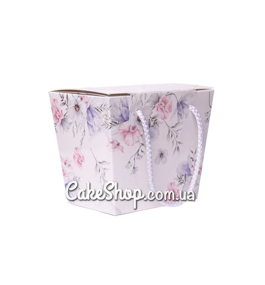 ⋗ Коробка подарочная Цветочная, 9х13х13,5 см купить в Украине ➛ CakeShop.com.ua, фото