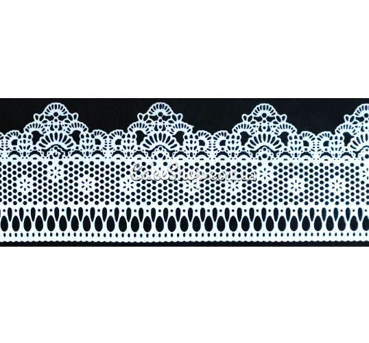 ⋗ Кружево из айсинга Slado #08 Белое купить в Украине ➛ CakeShop.com.ua, фото