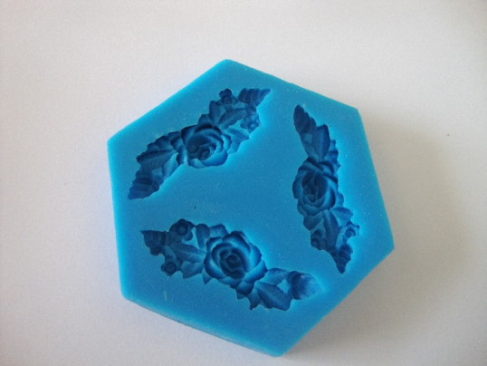 ⋗ Силіконовий молд Квітковий орнамент 1 купити в Україні ➛ CakeShop.com.ua, фото