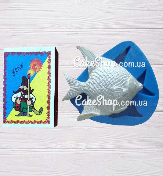 ⋗ Силіконовий молд Риба 4 купити в Україні ➛ CakeShop.com.ua, фото
