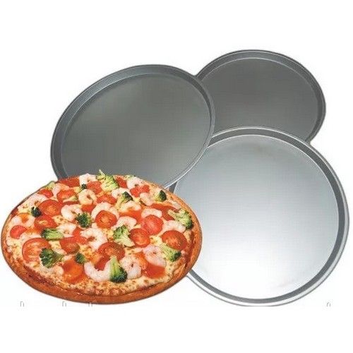 Набор антипригарных форм для выпечки пиццы 3 шт. - фото