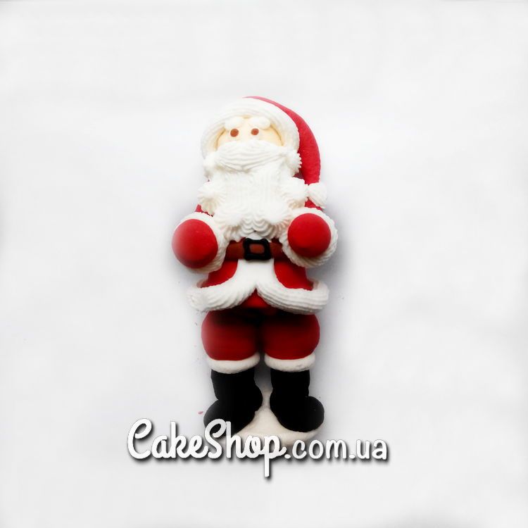 ⋗ Цукрова фігурка Санта Клаус купити в Україні ➛ CakeShop.com.ua, фото