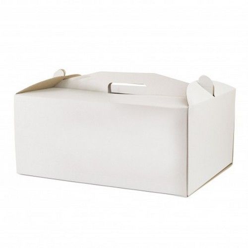 ⋗ Коробка для торта Біла, 31х41х18 см купити в Україні ➛ CakeShop.com.ua, фото