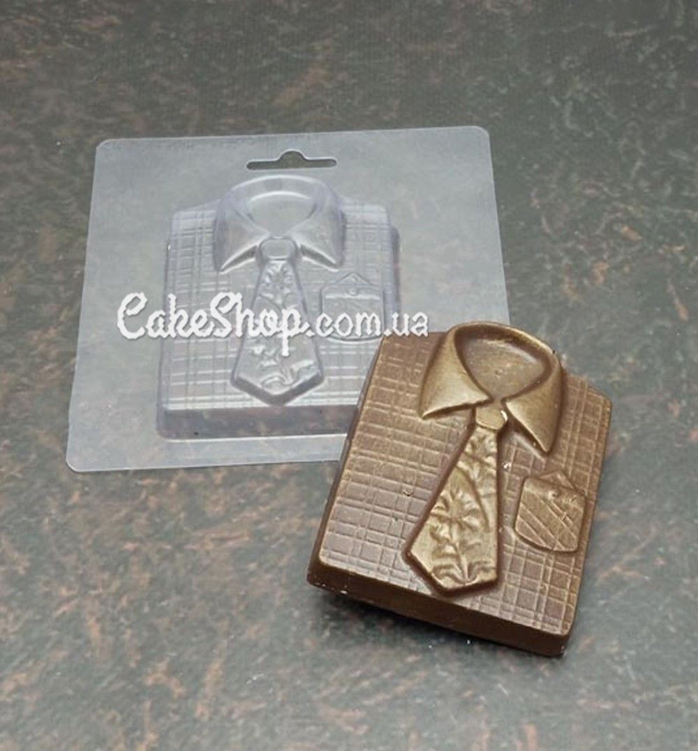 ⋗ Пластиковая форма для шоколада Деловой купить в Украине ➛ CakeShop.com.ua, фото