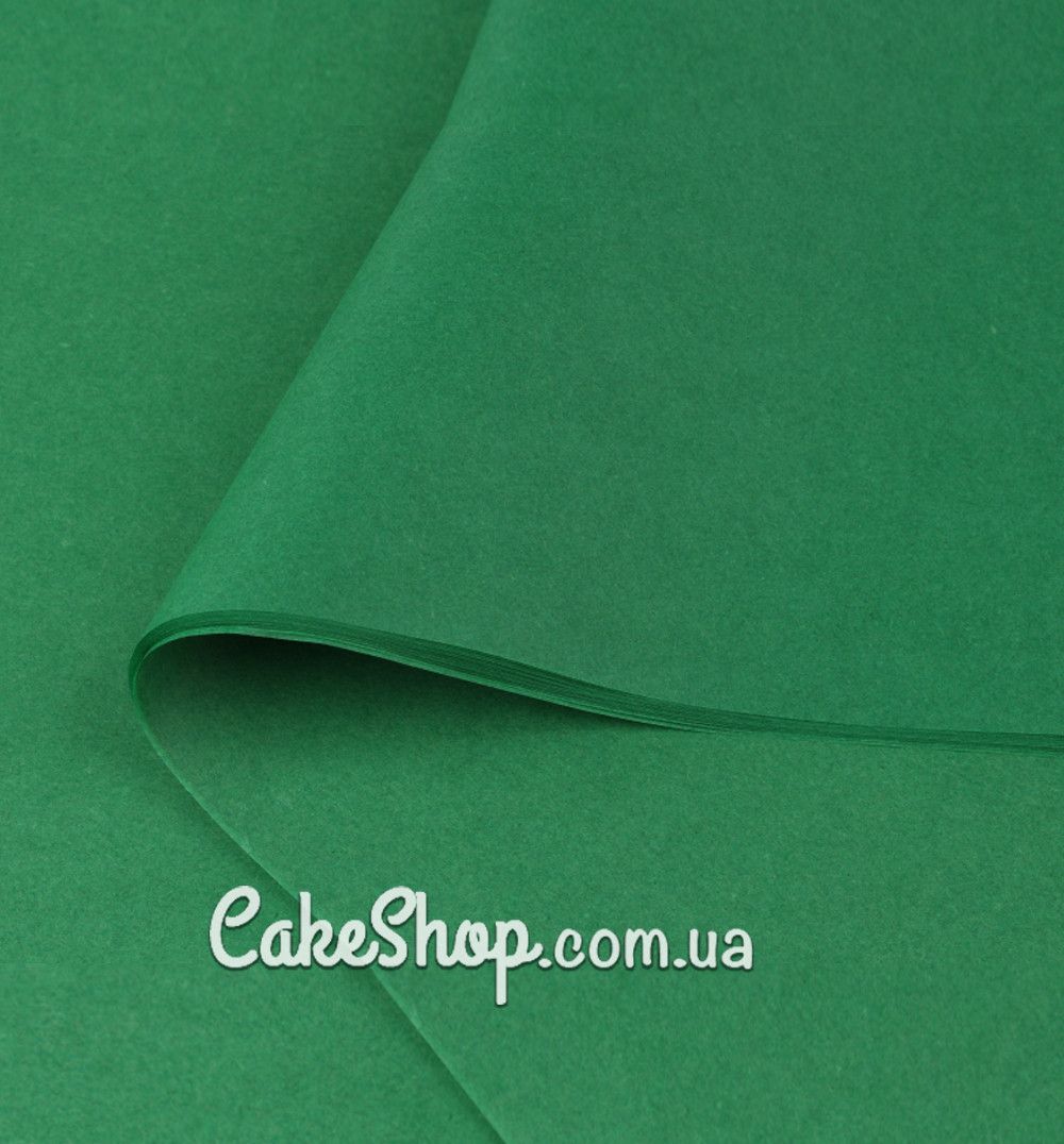 ⋗ Бумага тишью LP зеленый 28г/м, 10 листов купить в Украине ➛ CakeShop.com.ua, фото