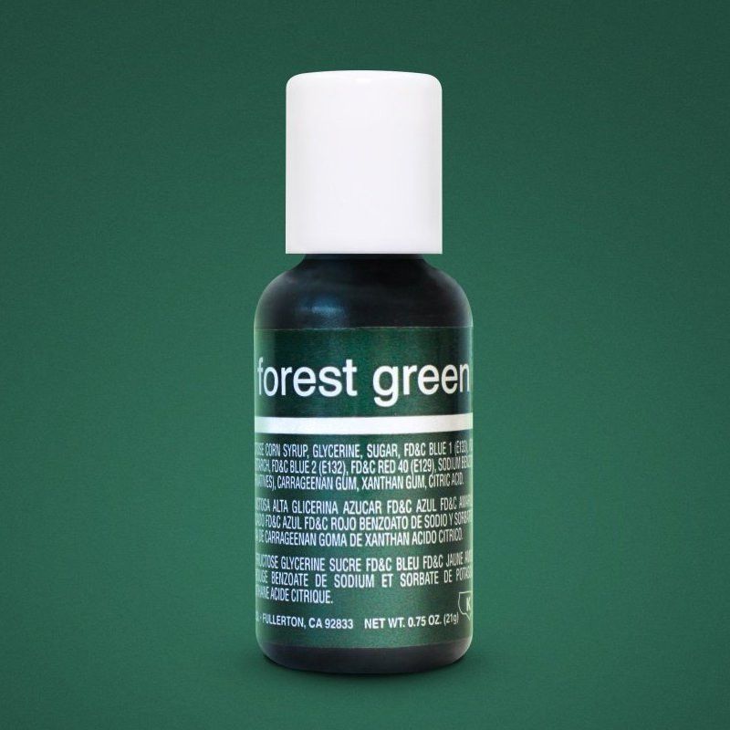 Гелевий барвник Chefmaster Liqua-Gel Forest Green - фото