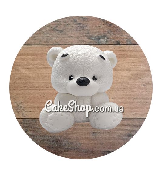 ⋗ Цукрові фігурки Ведмежа Ті біле ТМ Сладо купити в Україні ➛ CakeShop.com.ua, фото