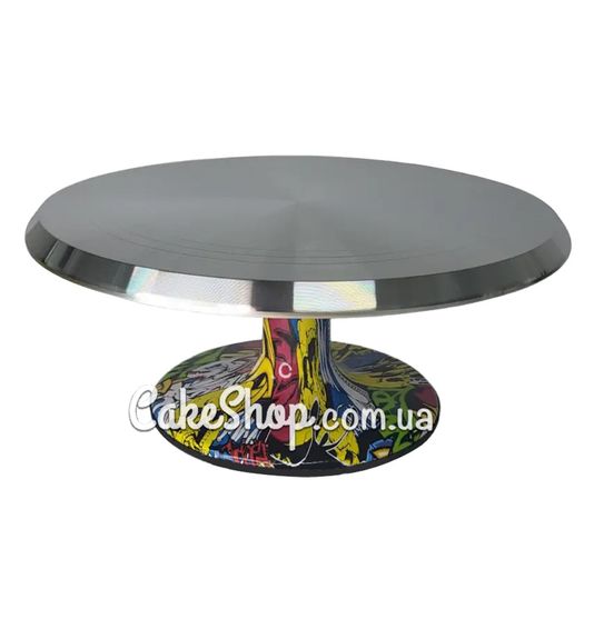 ⋗ Подставка для торта металлическая Цветная, 30х12 см купить в Украине ➛ CakeShop.com.ua, фото