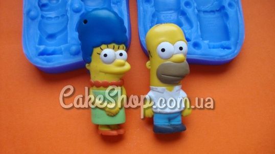 ⋗ Силіконовий молд 3Д Сімпсони купити в Україні ➛ CakeShop.com.ua, фото