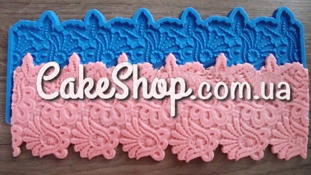 ⋗ Силіконовий молд Мереживо бордюрне 3 купити в Україні ➛ CakeShop.com.ua, фото