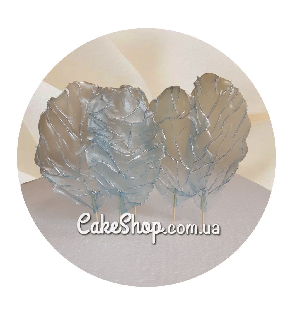 ⋗ Рисовые Паруса голубые/серебро ТМ KD купить в Украине ➛ CakeShop.com.ua, фото