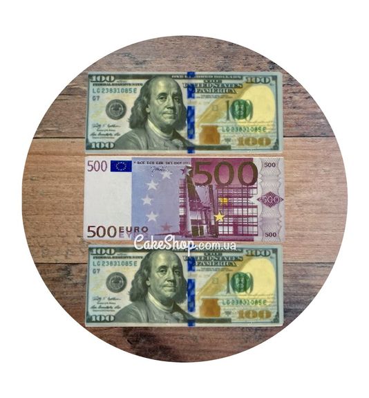⋗ Цукрова фігурка Гроші ТМ Сладо купити в Україні ➛ CakeShop.com.ua, фото