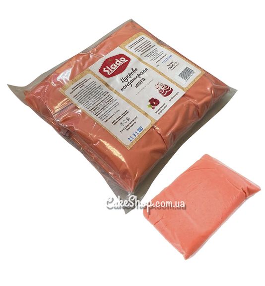 ⋗ Мастика кондитерська Slado Коралова, 100 г купити в Україні ➛ CakeShop.com.ua, фото