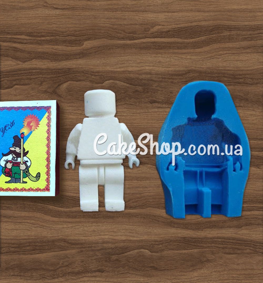⋗ Силіконовий молд Лего чоловічок 2 купити в Україні ➛ CakeShop.com.ua, фото