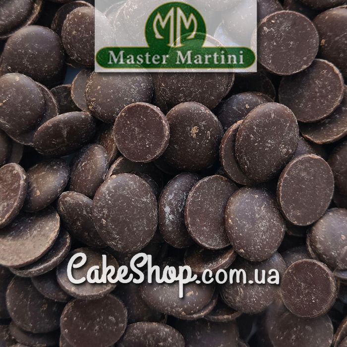 ⋗ Шоколад Ariba темний Master Martini 54% диски, 100 г купити в Україні ➛ CakeShop.com.ua, фото