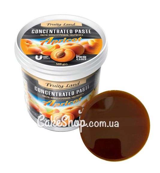 ⋗ Паста концентрована Абрикос Fruityland, 500 г купити в Україні ➛ CakeShop.com.ua, фото
