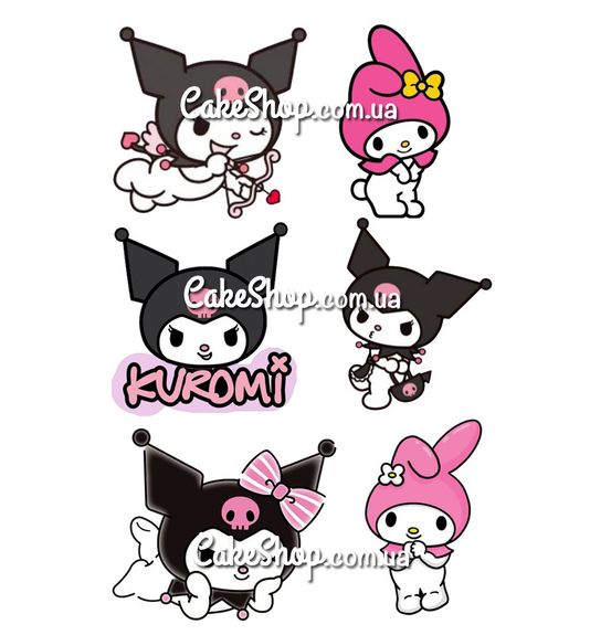 ⋗ Вафельна картинка Куромі купити в Україні ➛ CakeShop.com.ua, фото