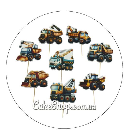 ⋗ Сахарные фигурки топеры MAXI Техника ТМ ДомК купить в Украине ➛ CakeShop.com.ua, фото