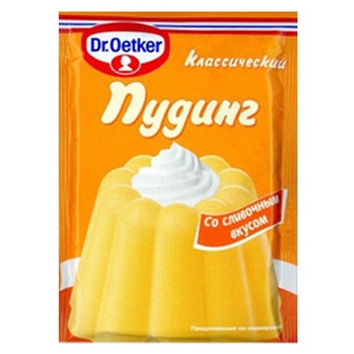 ⋗ Пудинг з вершковим смаком (ТМ Dr.Oetker) купити в Україні ➛ CakeShop.com.ua, фото