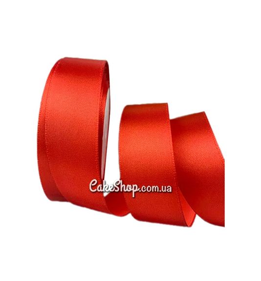 ⋗ Стрічка атласна Червона 25 мм купити в Україні ➛ CakeShop.com.ua, фото