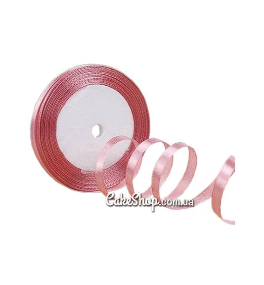 ⋗ Стрічка атласна Рожева купити в Україні ➛ CakeShop.com.ua, фото