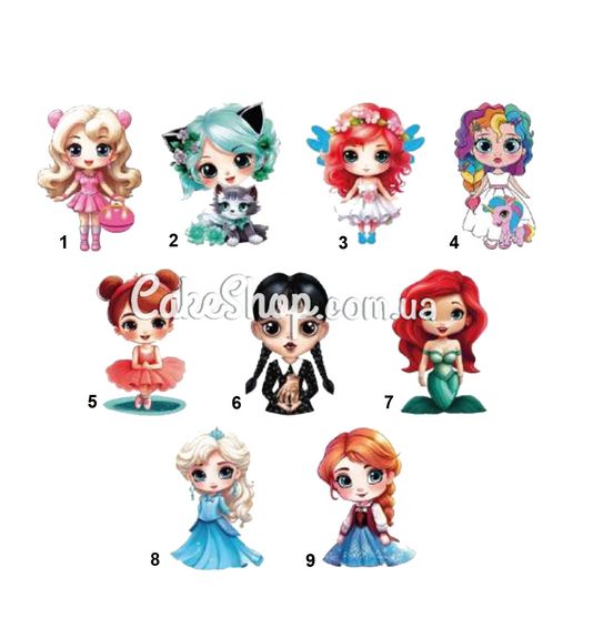 ⋗ Медово-імбирний пряник Дівчатка, 1 шт купити в Україні ➛ CakeShop.com.ua, фото