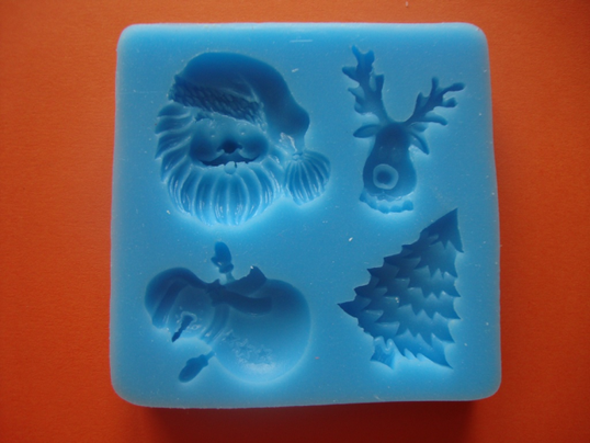 ⋗ Силіконовий молд Набір новорічний №1 купити в Україні ➛ CakeShop.com.ua, фото